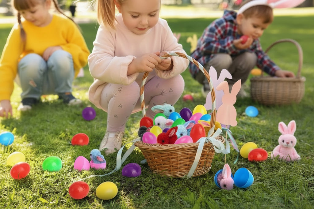 Œuf de Pâques Surprise avec Lapin à fourrure | Adoptez un nouveau compagnon ! | Cadeau Jouet Lapin Fête Pâques
