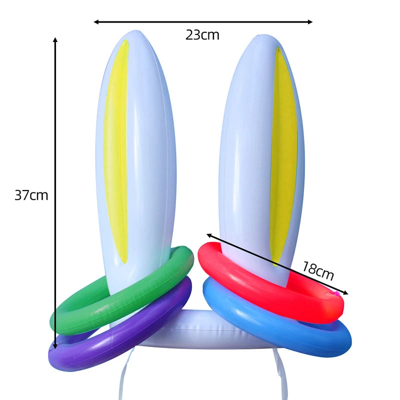 Jeu de Lancer D'Anneaux Spécial Pâques | Activité pour Enfant en Extérieur comme en Intérieur