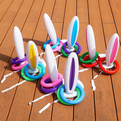 Jeu de Lancer D'Anneaux Spécial Pâques | Activité pour Enfant en Extérieur comme en Intérieur