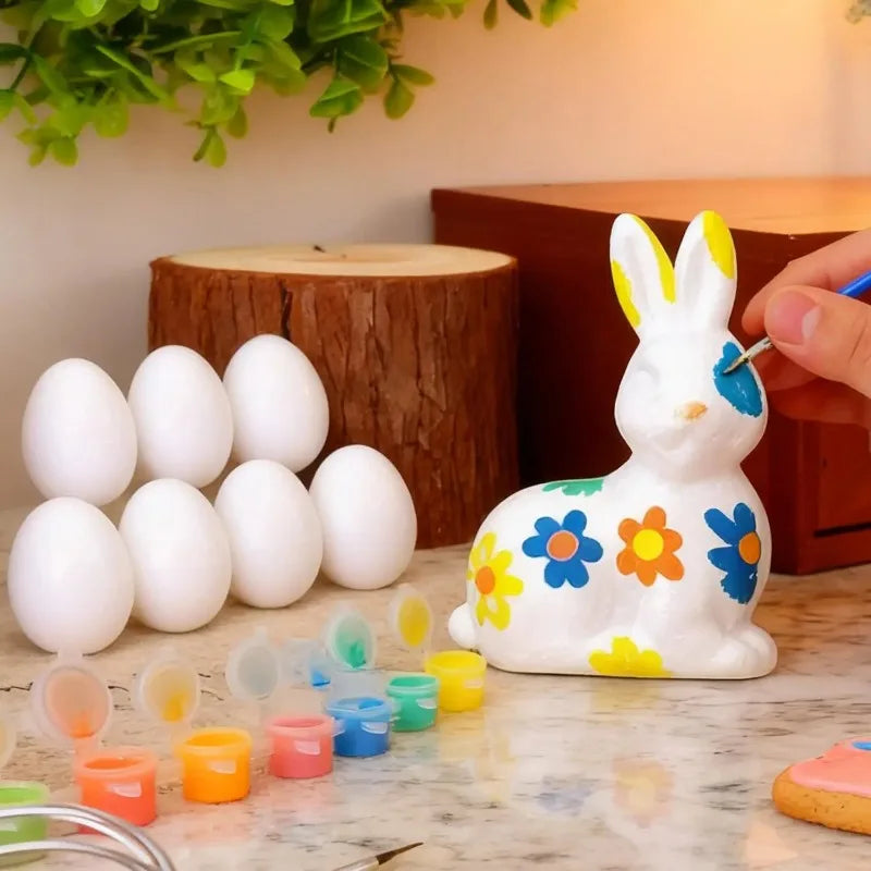 Kit Peinture Pâques Lapin & Œufs | Activité Créative Enfant |  Fête de Pâques