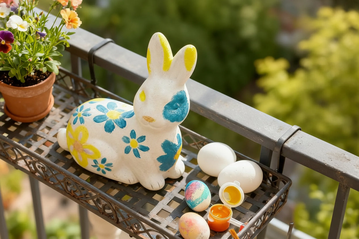 Kit Peinture Pâques Lapin & Œufs | Activité Créative Enfant |  Fête de Pâques